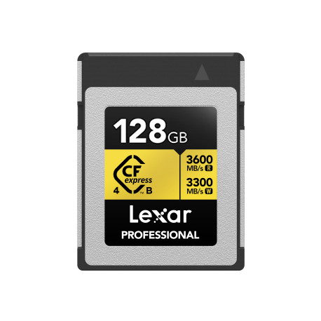 Lexar CFexpress PRO Type B Gold series 128GB - R3600/W3300MB/s