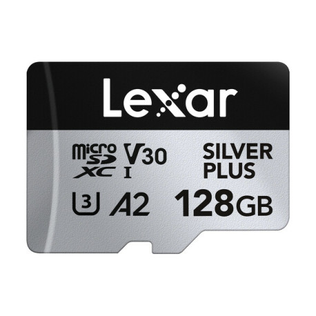 Lexar microSDXC Silver Plus Series UHS-I 128GB V30 205/150