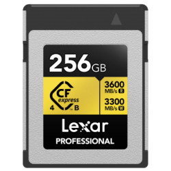 Lexar CFexpress PRO Type B Gold series 256GB - R3600/W3300MB/s