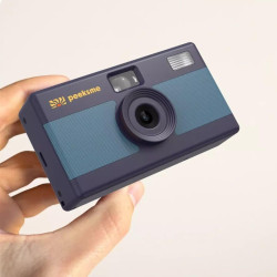 Peeksme APPAREIL PHOTO NUMERIQUE RETRO BLEU