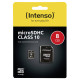 Intenso Micro SDHC 8Gb Class 10 + Adaptateur